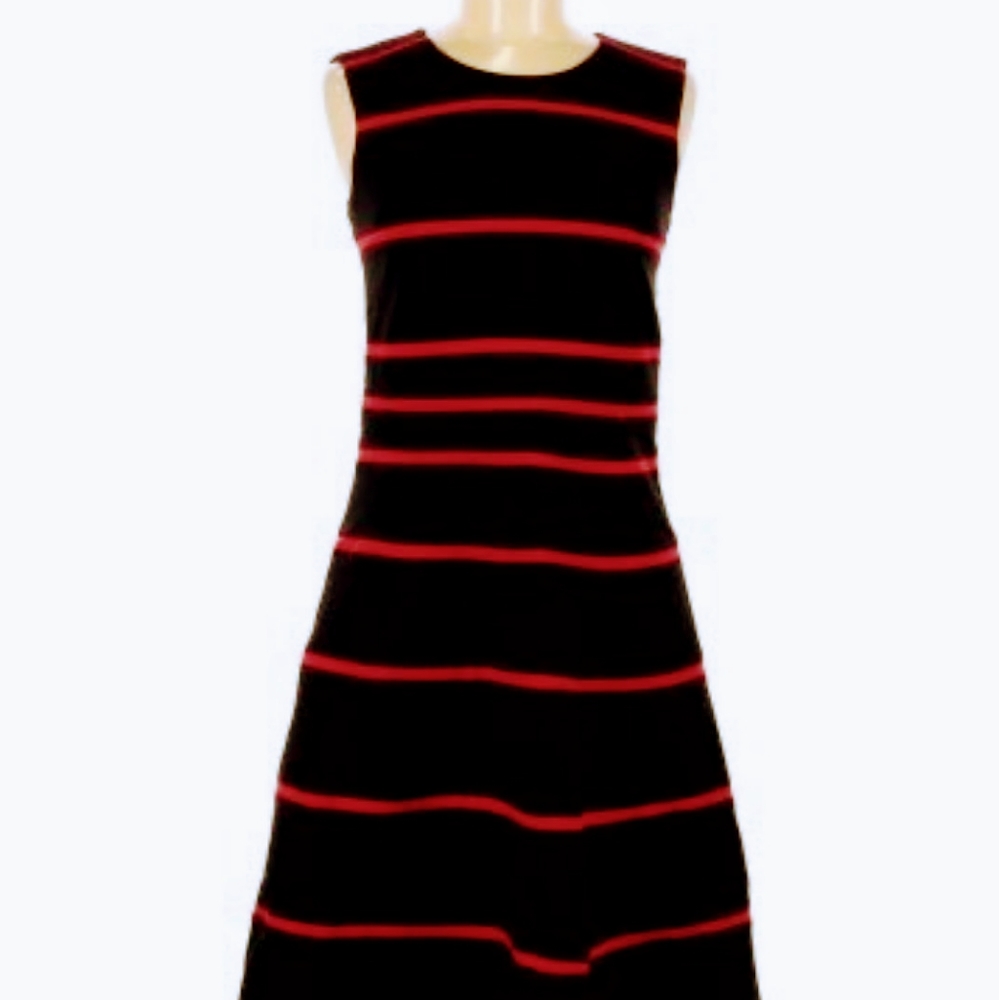 Beautiful black and red Calvin Klein dress!